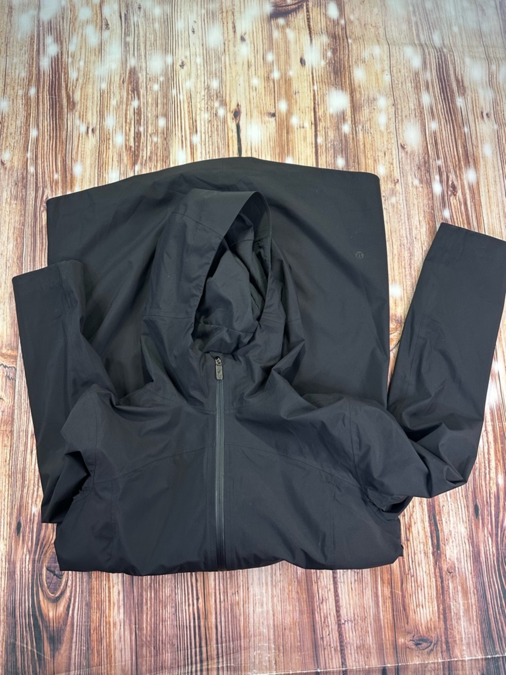 Lululemon Athletica Rebel Rain Jacket In Black Size 6 Outdoor Travel - Picture 3 of 16